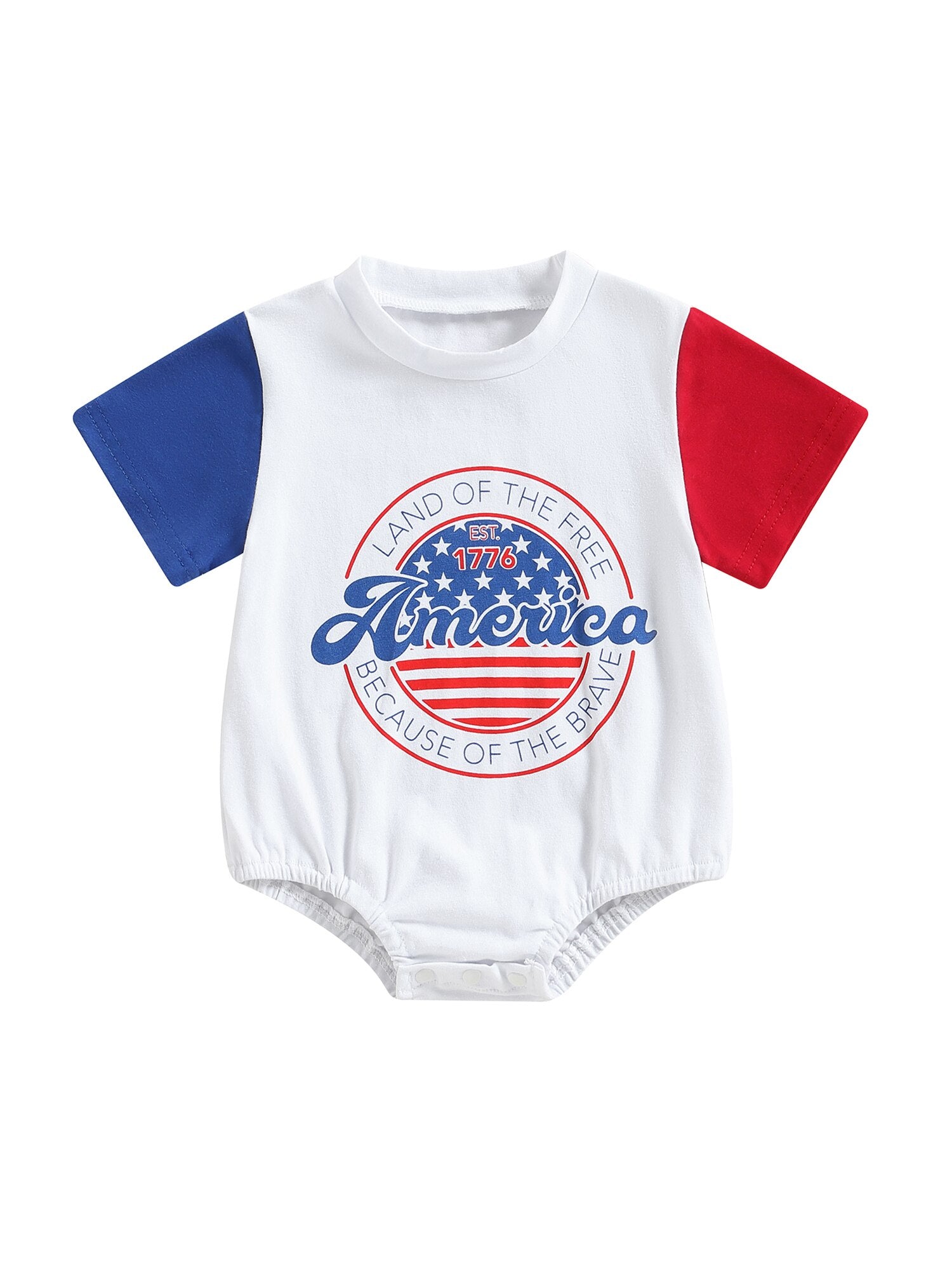 Celebrate Independence Day with this Newborn Baby Romper