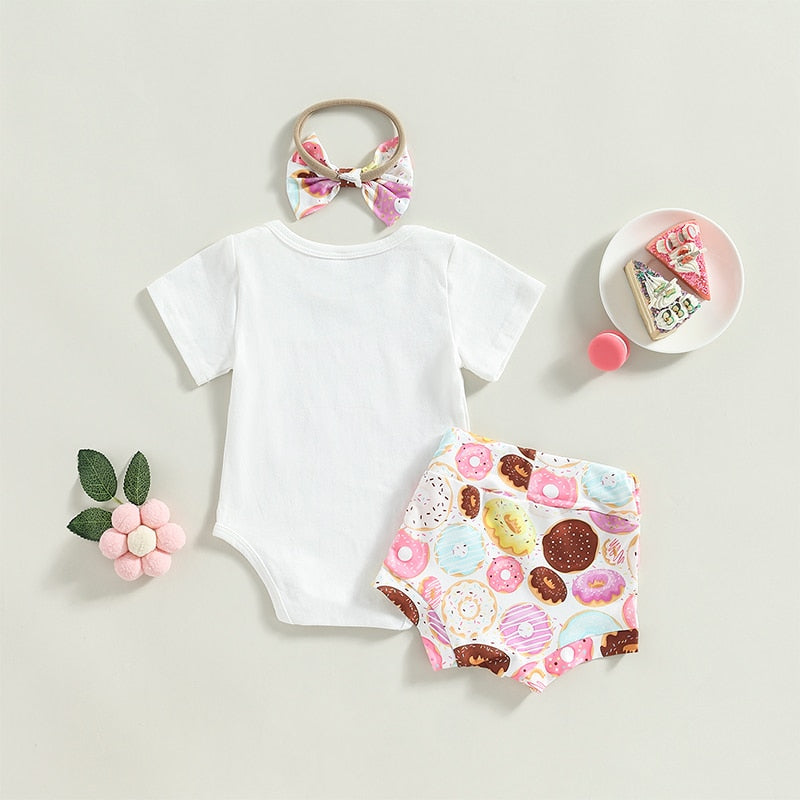 Adorable Summer Newborn Baby Girls Clothes Sets