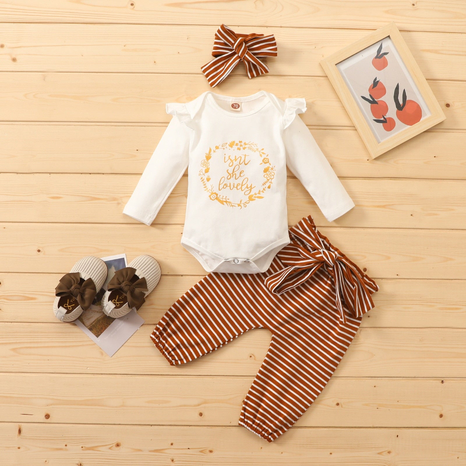 Adorable 3-Piece Spring Clothing Set for Newborn Baby Girls