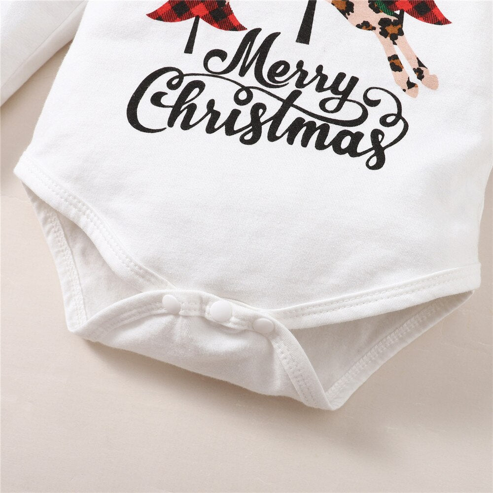 Infant Girls Christmas Costume Set