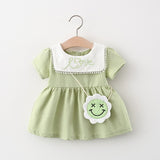 Adorable Polka Dot Baby Girl Party Dress Set for Summer