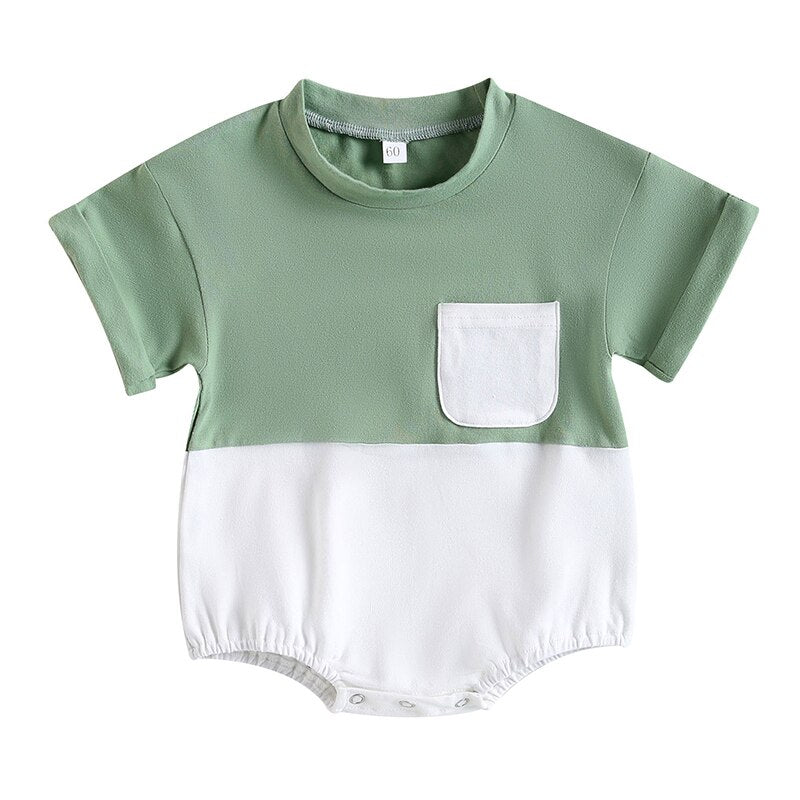 Soft and Stylish: Summer Rompers for Newborn Baby Boys and Girls