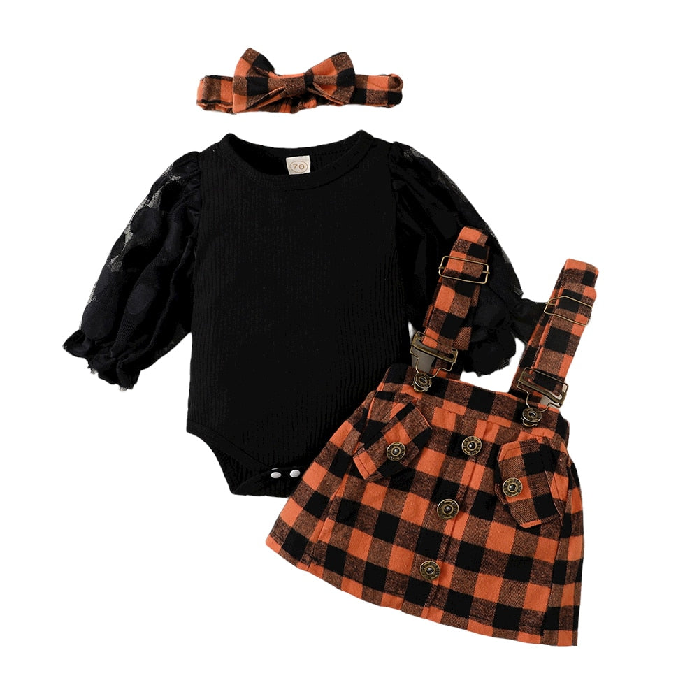 Stylish and Adorable Baby Girl Clothes Set - Perfect for Spring and Autumn