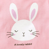 Adorable Infant Baby Easter Outfits Sets for Girls with Rabbit T-shirts and Shorts