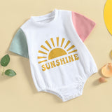 Summer Rainbow Romper for Girls and Boys