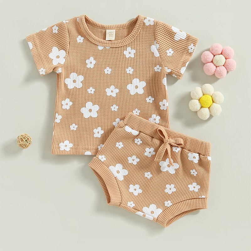 Adorable Toddler Baby Girls Summer Clothes Sets