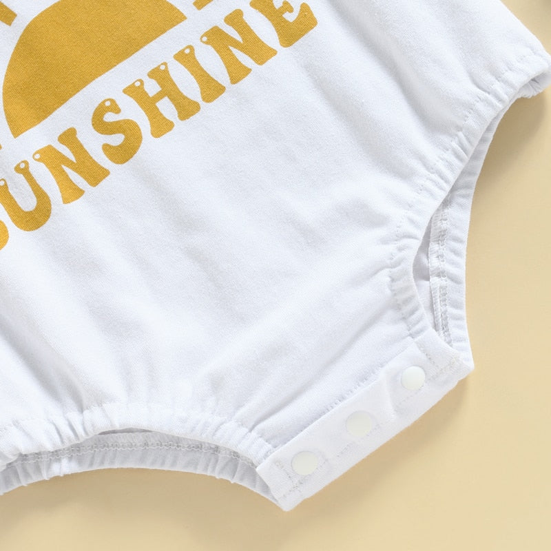 Adorable Summer Newborn Baby Girls Rompers Clothes