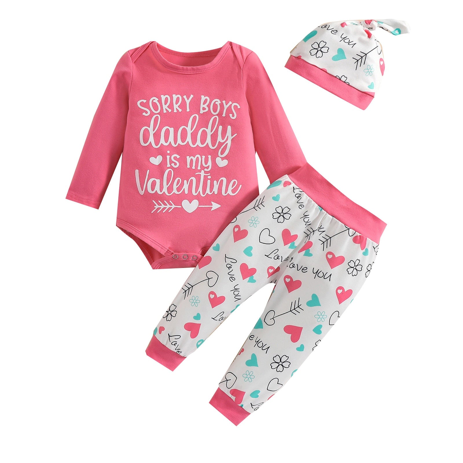 Adorable Valentine's Day Outfits for Newborn Baby Girls