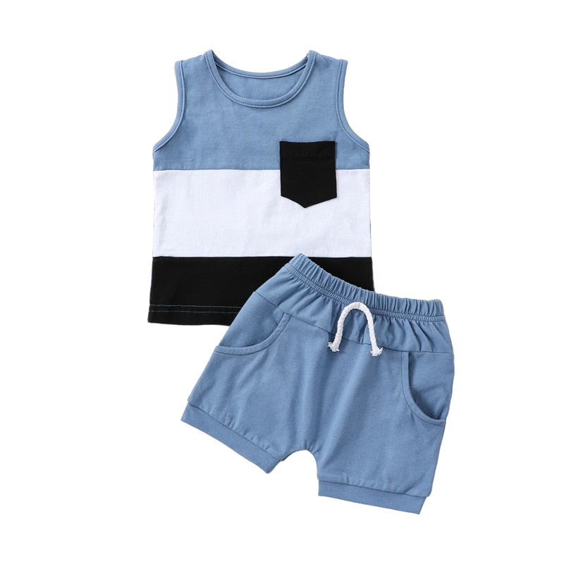 Stylish Infant Baby Boys Short Sets for Summer