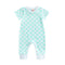 Infant Baby Checkerboard Plaid Printed Romper Jumpsuits - Babbez