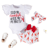 Stylish 3-Piece Summer Outfits Set for Baby Girls