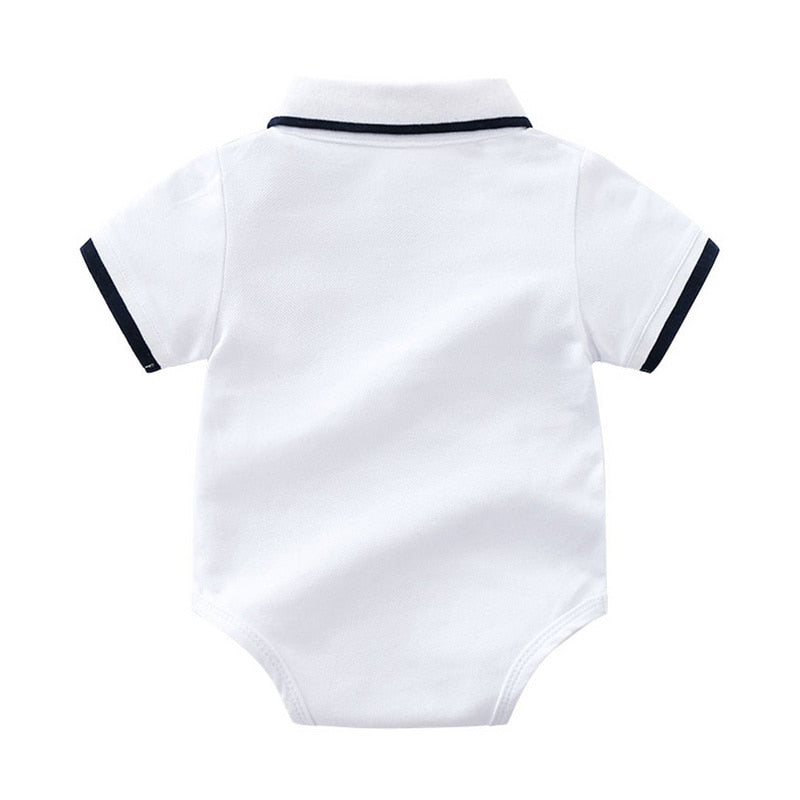 Dress Your Little One in Style with Top and Top Summer Fashion Newborn Boys Formal Clothing Set