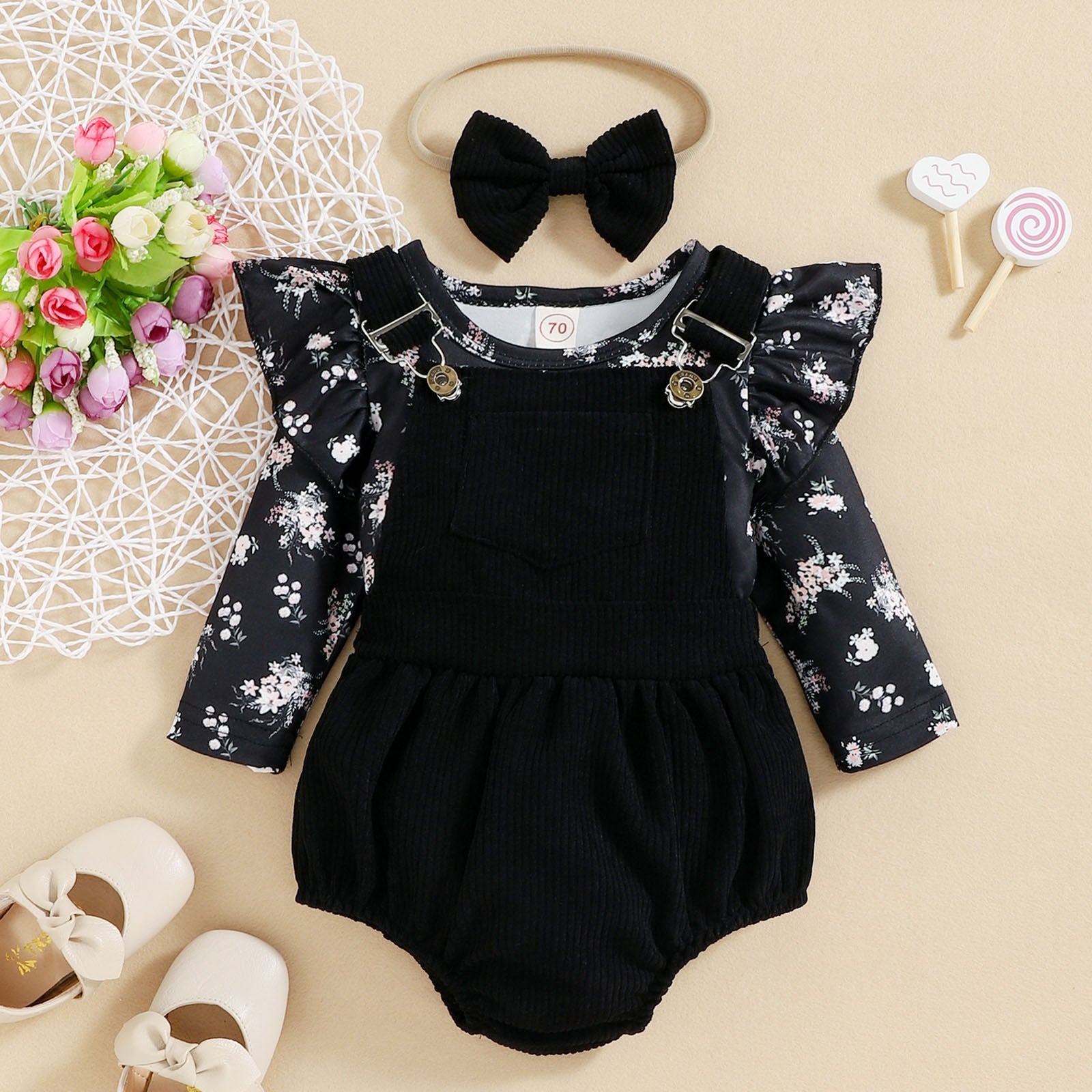 Stylish and Comfortable Newborn Infant Girls Clothes Sets