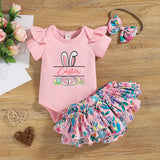 Adorable Infant Baby Girl 3pcs Outfits for Summer