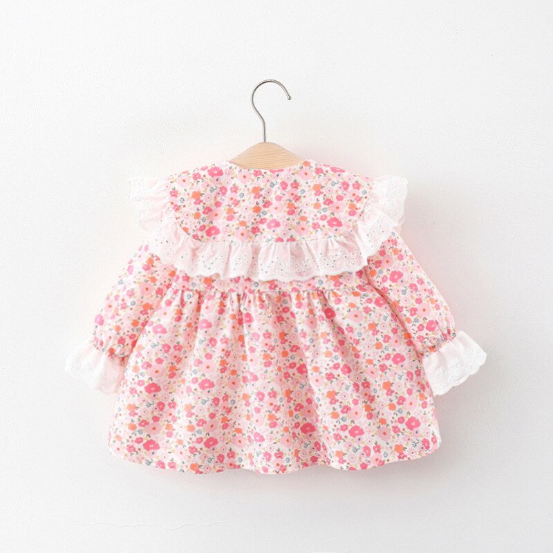 Autumn Lace Dresses for Baby Girls