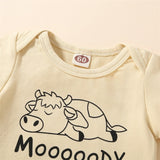 Newborn Girls' 3-Piece Summer Clothing Set with Romper, Shorts, and Headband