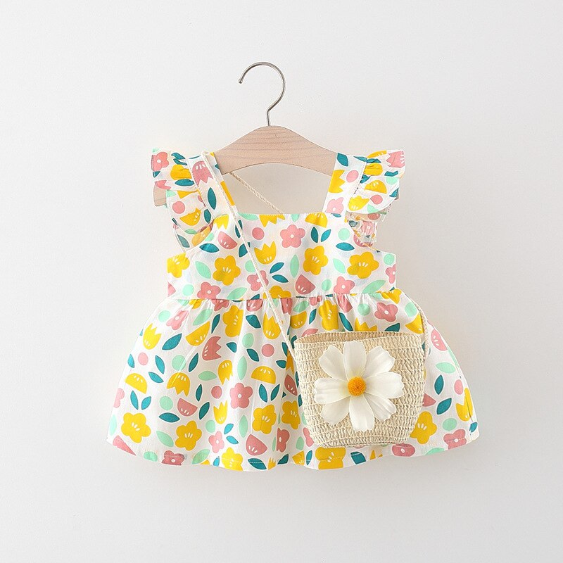 Sweet Summer Baby Girl Flower Dress