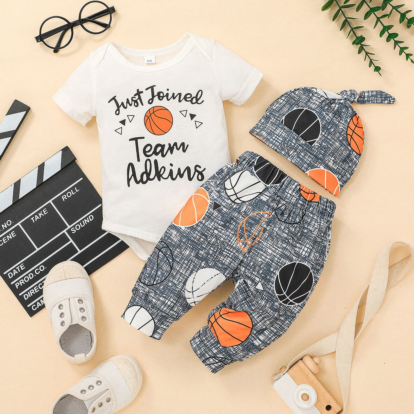 Adorable 3-Piece Summer Outfit Set for Newborn Baby Boys and Girls