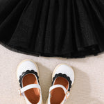 Summer Baby Girl Dress with Ruffles Contrast Colors and Patchwork Design - Babbez