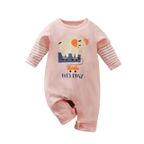 Hedgehog Rabbit Girls Newborn Bodysuits for Kids Girls Sleepwear Cotton Baby Overalls for Children Summer Baby Rompers