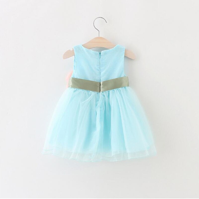 Baby Girl Princess Gauze Dress for Special Occasions