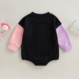 Lovely Autumn Newborn Baby Girls Donut Rompers Clothes