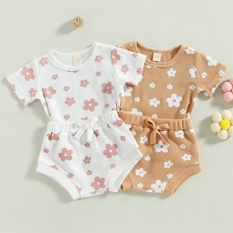 Adorable Toddler Baby Girls Summer Clothes Sets