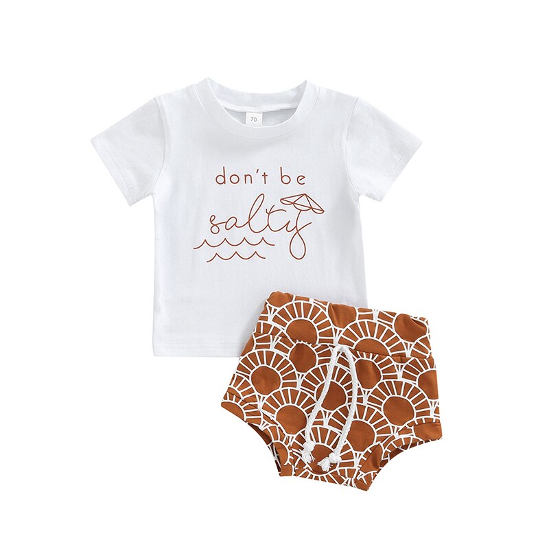 Baby Summer Cotton Clothing Sets for Boys and Girls