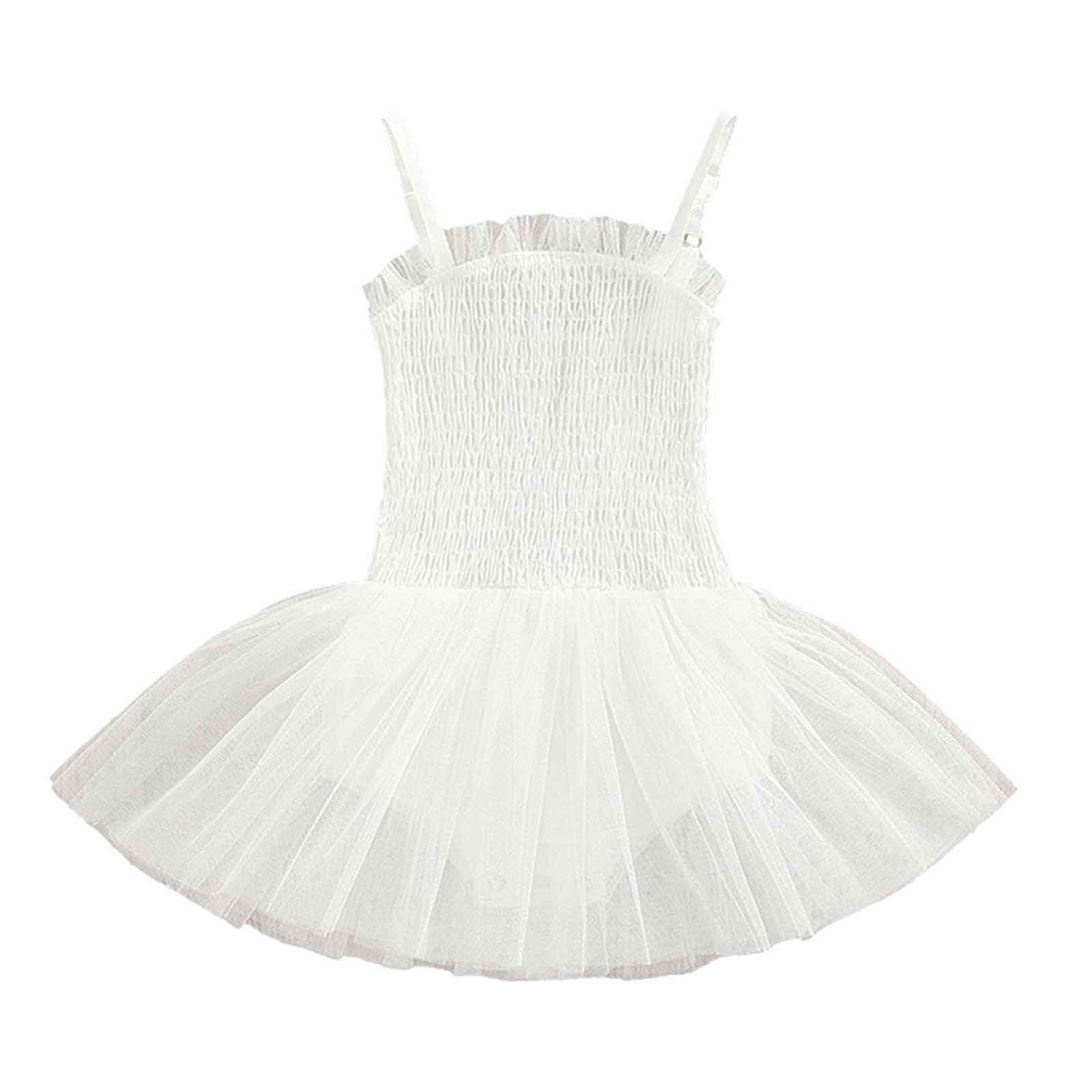 Adorable Baby Girls Princess Dress for Summer Events | Newborn Tulle Suspenders Jumpsuit Clothes for Party and Wedding