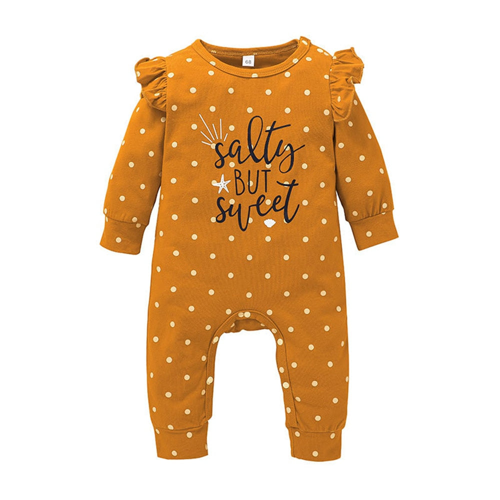 Sweet and Stylish Long Sleeve Rompers for Newborn Girls