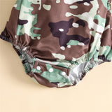 Camouflage Baby Rompers for 4th of July