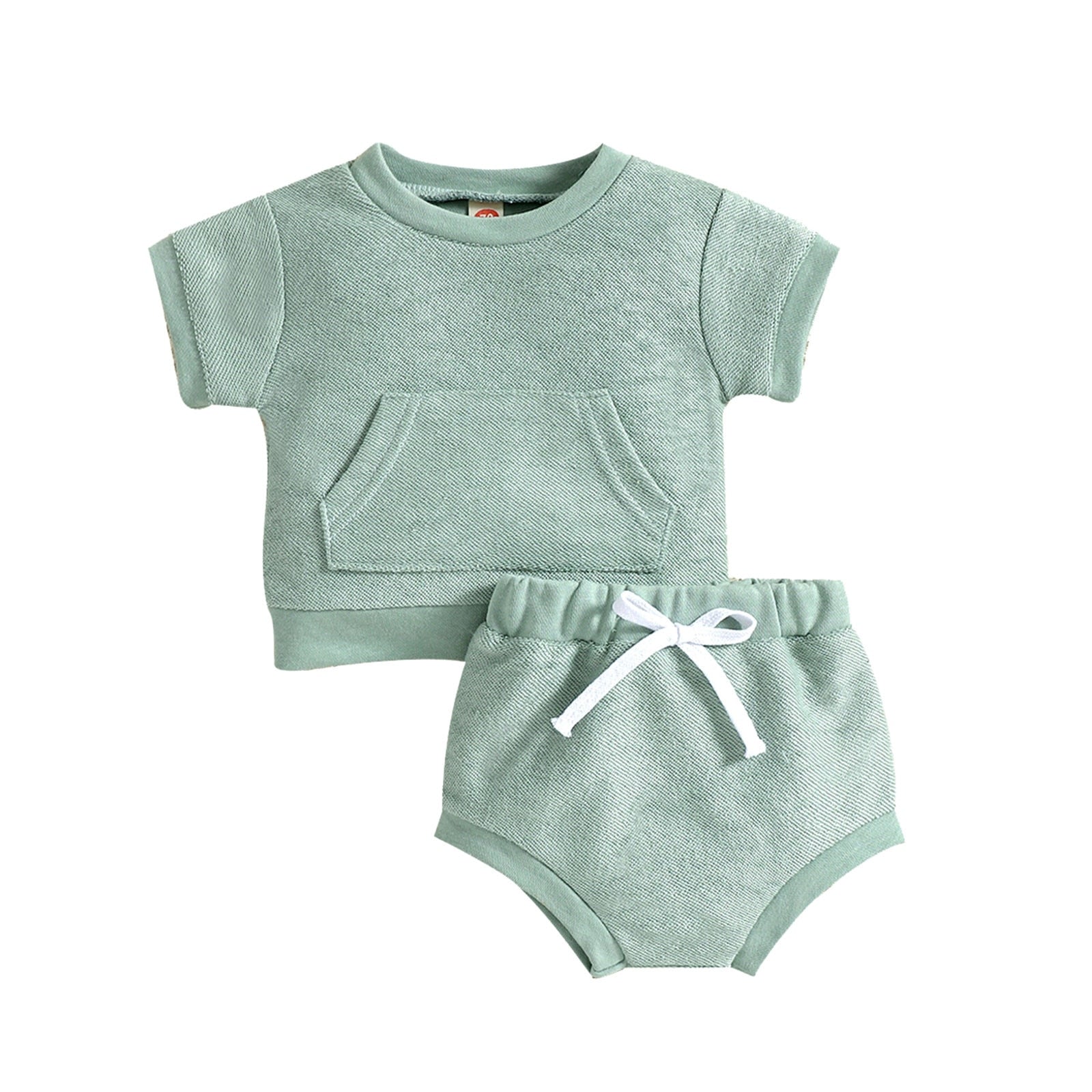 Adorable 2Pcs Clothing Sets for Infant Baby Boys and Girls