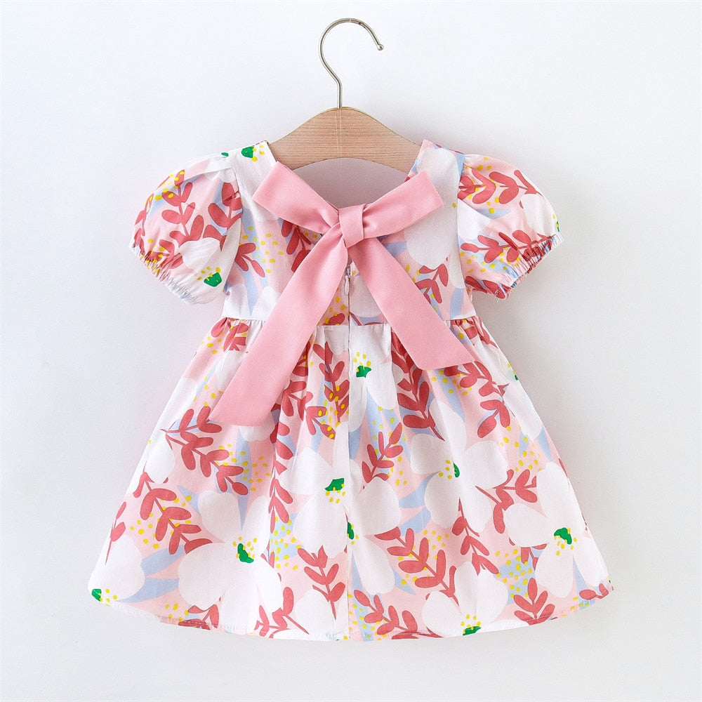 Sweet Summer Dresses for Toddler Girls: Puff Sleeve, Bow, and Flower Details