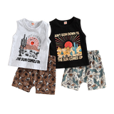 Trendy Summer Clothing Sets for Newborn Baby Boys