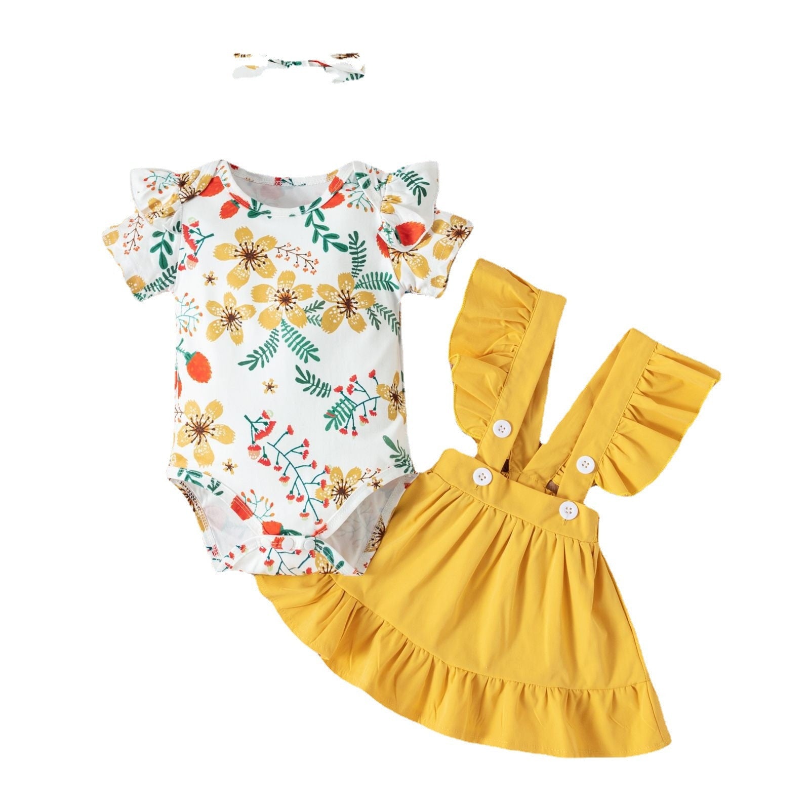 Cute and Stylish Infant Baby Girls Skirt Sets for Summer