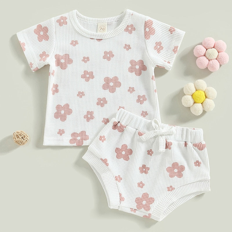 Adorable Toddler Baby Girls Summer Clothes Sets