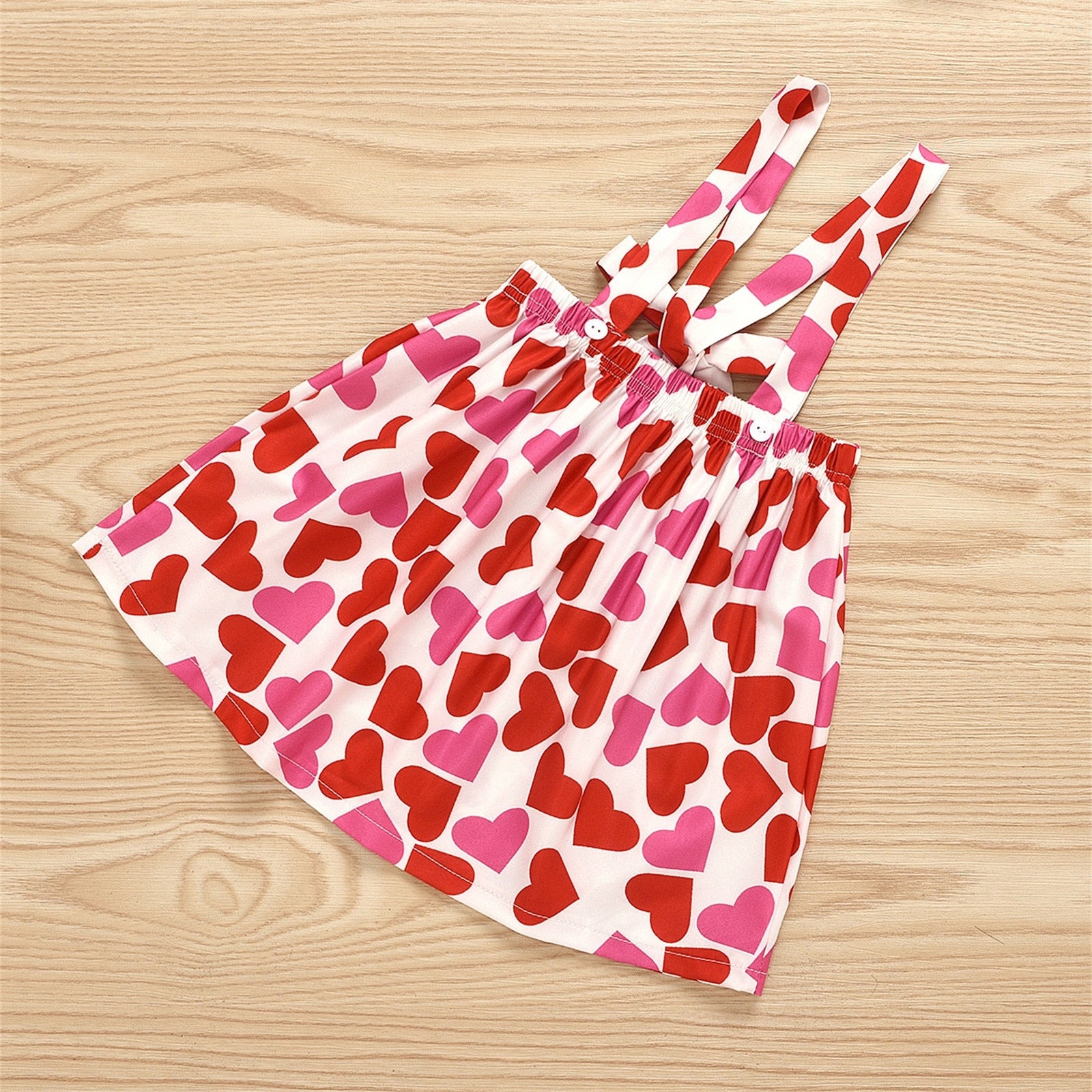 Adorable Toddler Girls Valentine's Day Clothes Sets