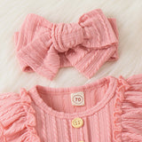 Adorable 3-Piece Dress Set for Baby Girls - Perfect for Any Occasion