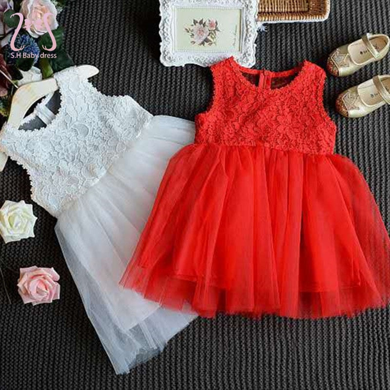 Flower Fairy Birthday Party Dress for Toddler Girls