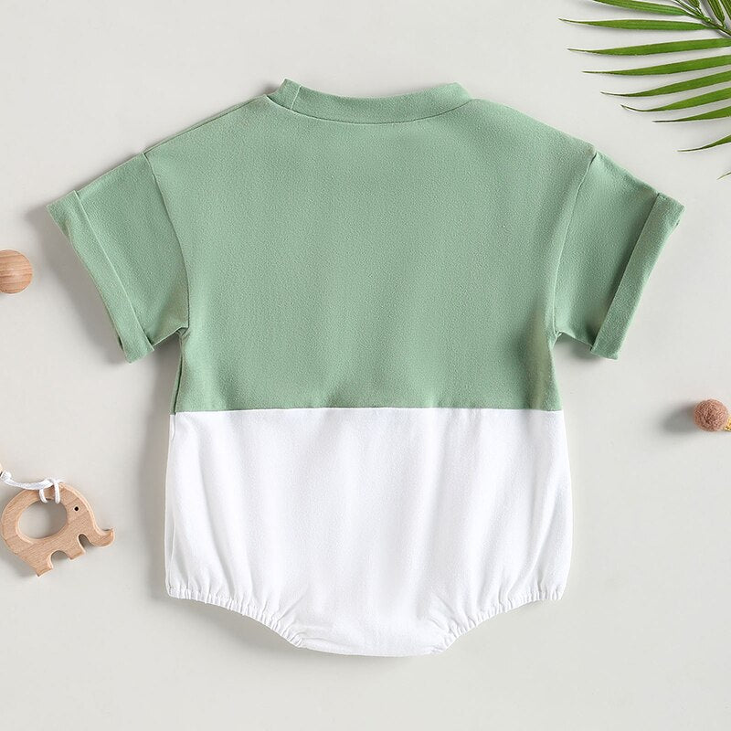 Soft and Stylish: Summer Rompers for Newborn Baby Boys and Girls