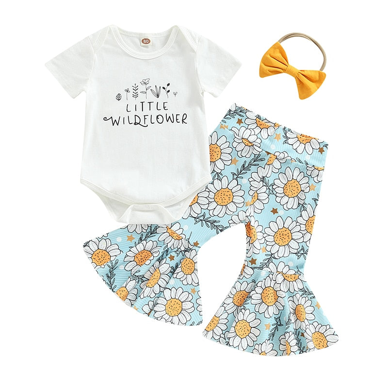 Lovely Summer Newborn Baby Clothing Sets