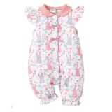 Summer Baby Rompers | Easter Rabbit Print Jumpsuit for Kids | Newborn Clothing