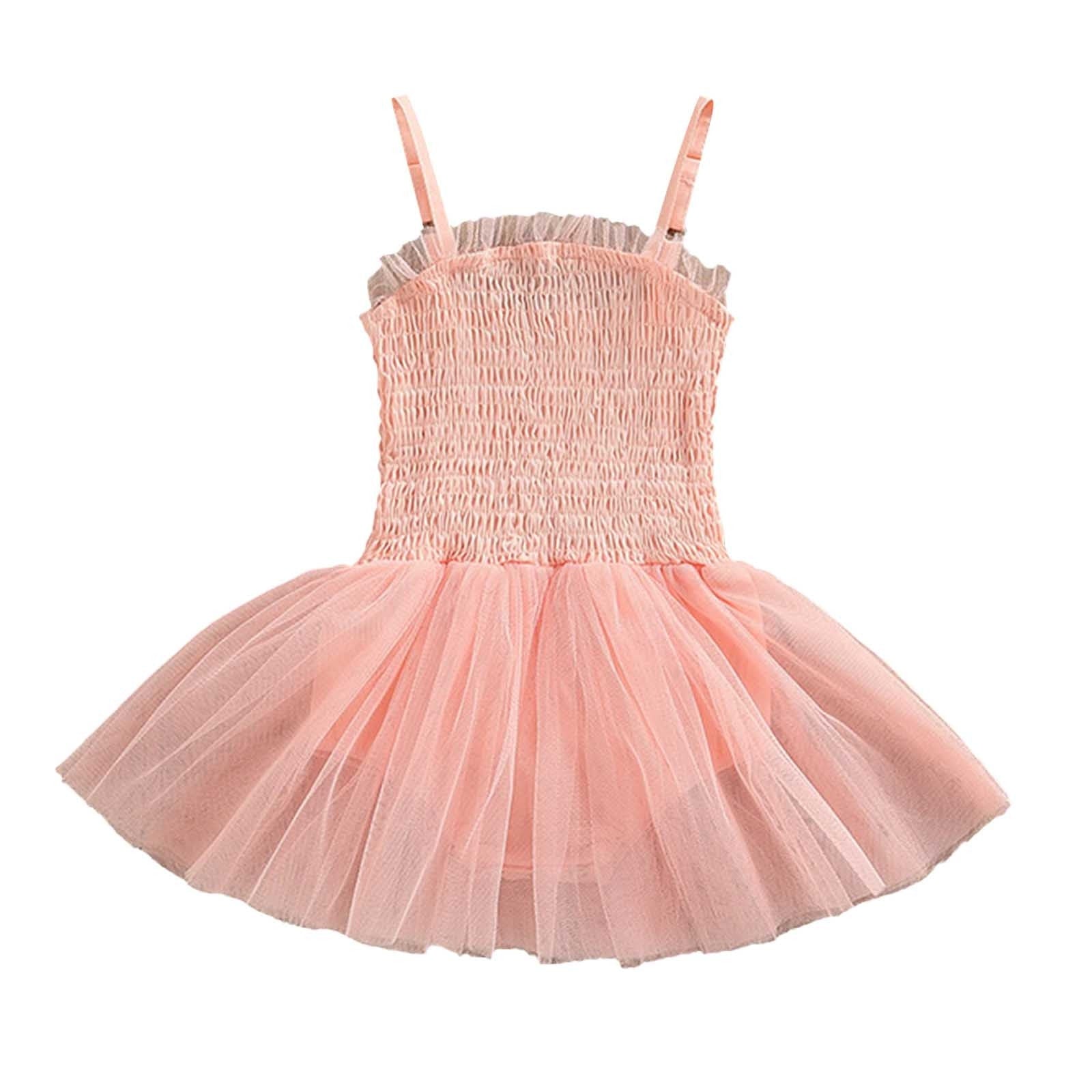 Adorable Baby Girls Princess Dress for Summer Events | Newborn Tulle Suspenders Jumpsuit Clothes for Party and Wedding