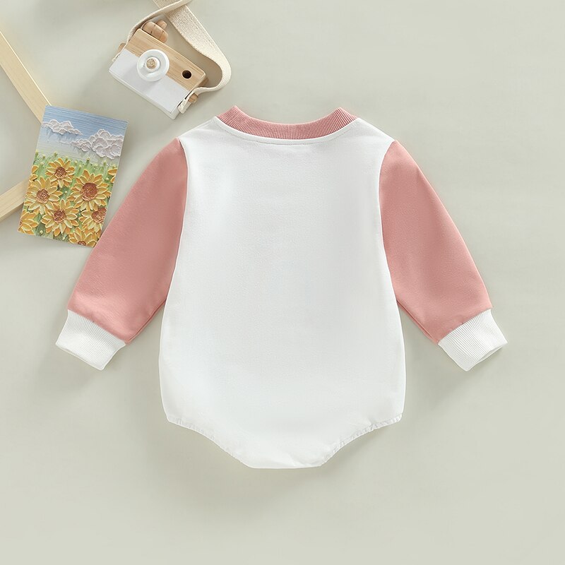 Fashion Rainbow Rompers for Autumn Newborn Baby Boys and Girls