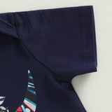 Newborn Baby Girl Clothes Short Sleeve Letter T-shirt Pants Headband Outfit Set