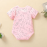 Cotton Blend Shirts Kid Baby Boy Clothes Short Sleeve Print Letter T-shirt Summer Clothes For Kids Girl