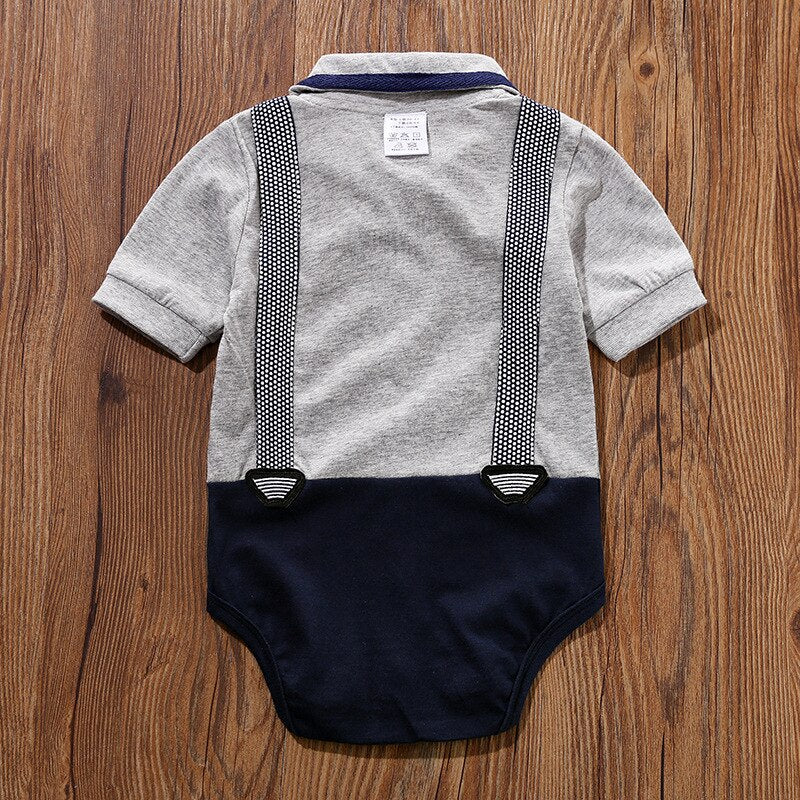 Summer Short Bodysuits for Baby Boys