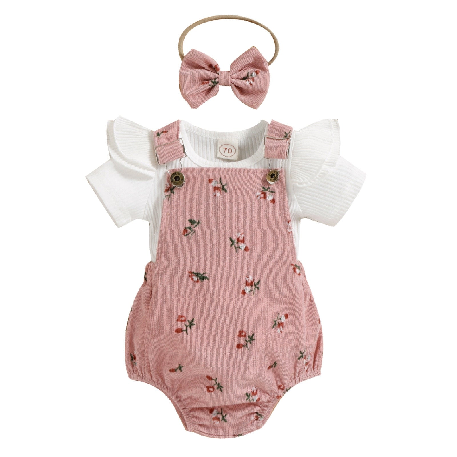 Stylish and Comfortable 3-Piece Outfits for Newborn Baby Girls