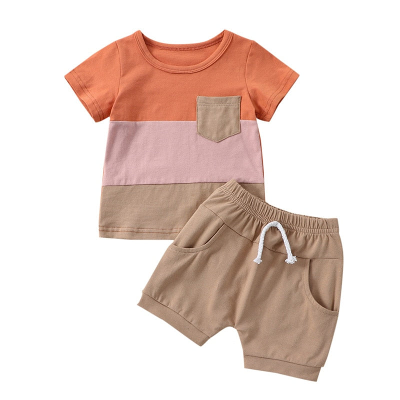 Stylish Infant Baby Boys Short Sets for Summer