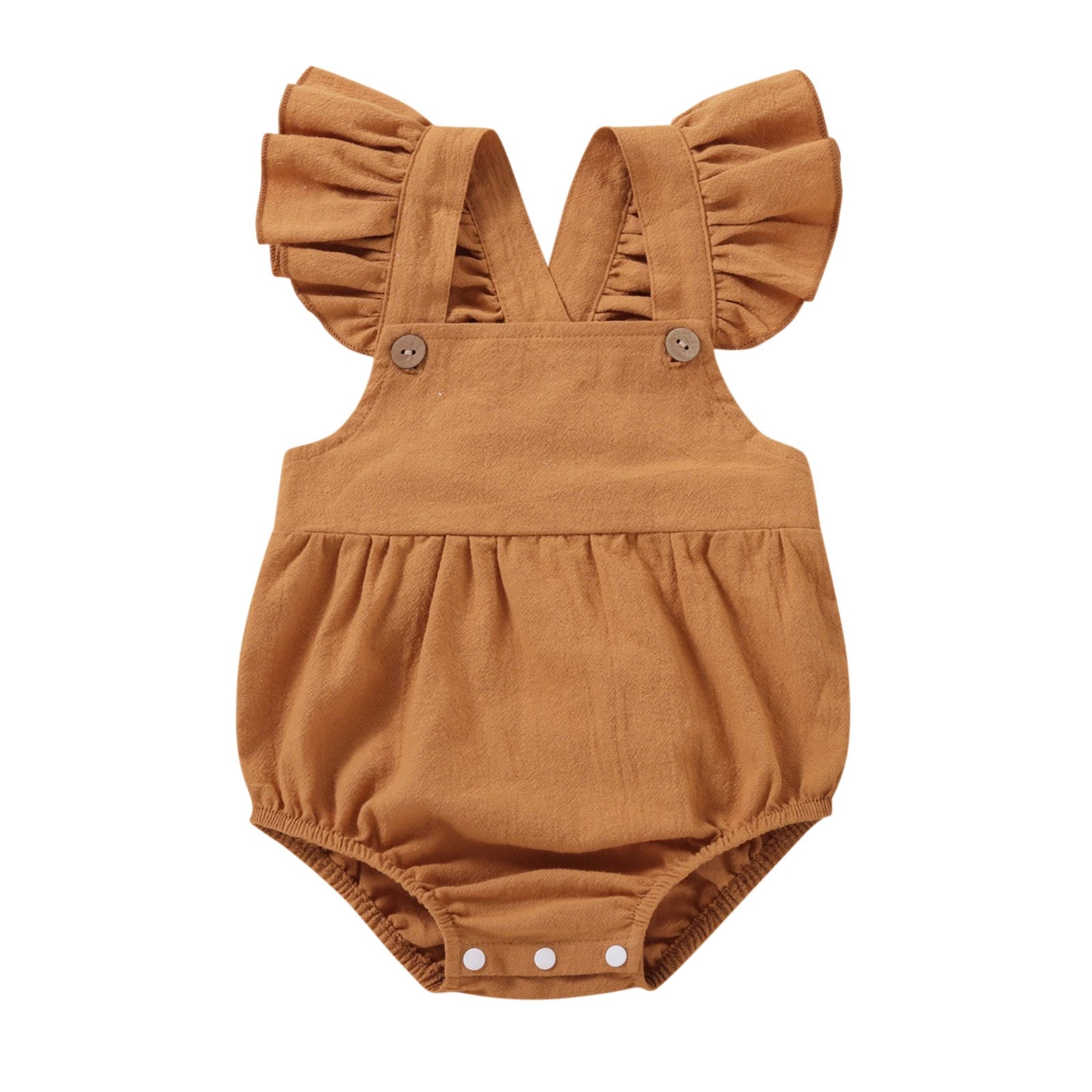 Newborn Infant Baby Boy Girl Bodysuit: Sleeveless, Backless, Summer Jumpsuit